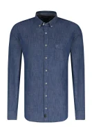 košeľa | shaped fit Marc O' Polo 	modrá	