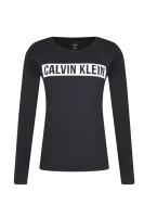 blúzka ls tee logo | regular fit Calvin Klein Performance 	čierna	