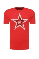 tričko | regular fit Armani Exchange 	červená	