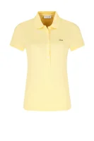 polo tričko | slim fit | stretch pique Lacoste 	žltá	
