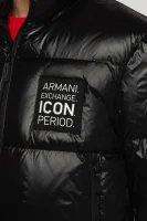 Páperová bunda | Regular Fit páperová Armani Exchange 	čierna	