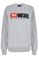 mikina f-crew-division-fl | relaxed fit Diesel 	sivá	