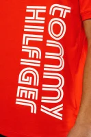 tričko | regular fit Tommy Hilfiger Swimwear 	červená	