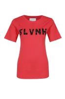 tričko monrovia | regular fit Silvian Heach 	červená	