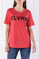 tričko monrovia | regular fit Silvian Heach 	červená	