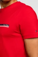 tričko | regular fit Tommy Hilfiger 	červená	
