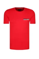 tričko | regular fit Tommy Hilfiger 	červená	