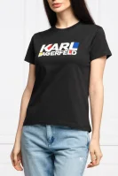 tričko bauhaus | regular fit Karl Lagerfeld 	čierna	