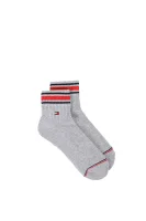 ponožky 2-pack iconic sports quarter Tommy Hilfiger 	sivá	