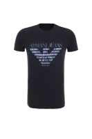 tričko Armani Jeans 	tmavomodrá	
