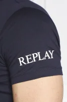 Tričko | Regular Fit Replay 	tmavomodrá	