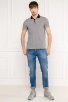 košeľa polo tričko | regular fit Armani Exchange 	sivá	