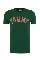 tričko | regular fit Tommy Jeans 	zelená	