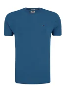 tričko tjm essential solid | regular fit Tommy Jeans 	modrá	