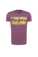 tričko charing | slim fit Pepe Jeans London 	fialová	