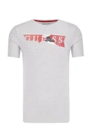 tričko | regular fit GUESS 	sivá	