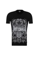 tričko | slim fit Just Cavalli 	čierna	