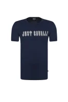 tričko | regular fit Just Cavalli 	tmavomodrá	