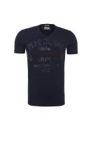 tričko falco Pepe Jeans London 	tmavomodrá	