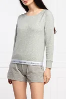 Vrchná časť pyžama | Regular Fit Calvin Klein Underwear 	sivá	