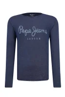 longsleeve essential | slim fit Pepe Jeans London 	tmavomodrá	