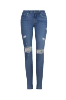 džínsy pixie | skinny | mid waist Pepe Jeans London 	modrá	