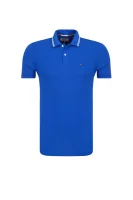 polo tričko essential | slim fit | pique Tommy Jeans 	modrá	
