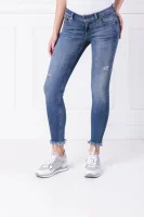 džínsy nora | skinny fit Tommy Jeans 	modrá	
