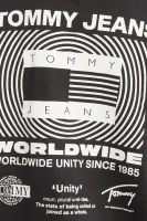 Mikina TJM GLOBAL UNITEES | Relaxed fit Tommy Jeans 	čierna	