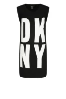 Tričko | Relaxed fit DKNY 	čierna	