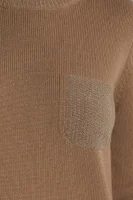 Vlnené šaty | s prímesou hodvábu Peserico 	hnedá	