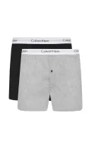 boxerky 2-pack Calvin Klein Underwear 	sivá	