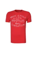 tričko Marc O' Polo 	červená	