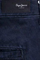 džínsy fay chino | regular fit Pepe Jeans London 	tmavomodrá	