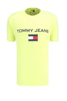 tričko 90s logo | regular fit Tommy Jeans 	žltá	