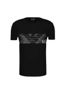tričko EA7 	čierna	