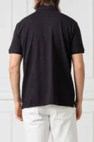 polo tričko donos | regular fit HUGO 	čierna	