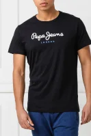 tričko eggo | regular fit Pepe Jeans London 	čierna	