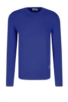sveter | regular fit | s prímesou vlny Calvin Klein 	modrá	