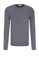 sveter | regular fit | s prímesou vlny Calvin Klein 	sivá	
