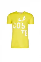 tričko Lacoste 	žltá	