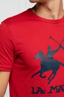 tričko | regular fit La Martina 	červená	