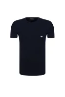 tričko | regular fit Emporio Armani 	tmavomodrá	