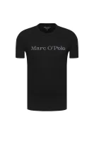 tričko | regular fit Marc O' Polo 	čierna	