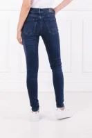 džínsy nora | skinny fit Tommy Jeans 	tmavomodrá	