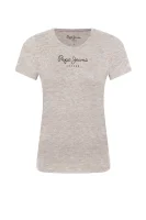 tričko new virginia | slim fit Pepe Jeans London 	sivá	