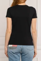 tričko new virginia | slim fit Pepe Jeans London 	čierna	