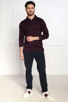 Polo tričko SMOOTH | Slim Fit Calvin Klein 	fialová	