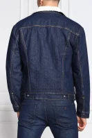 Zateplená džínsová bunda TYPE 3 SHERPA | Regular Fit Levi's 	tmavomodrá	