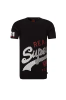 tričko vintage logo wrap Superdry 	čierna	